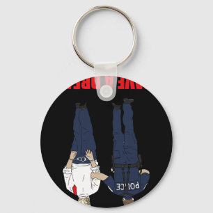 Porte-clés Anti Trump J'Ai Un Rêve Police Arrestation Trump P
