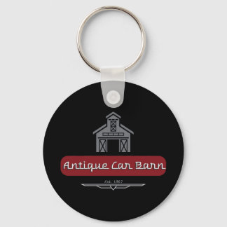 Porte-clés Antique Car Barn Keychain