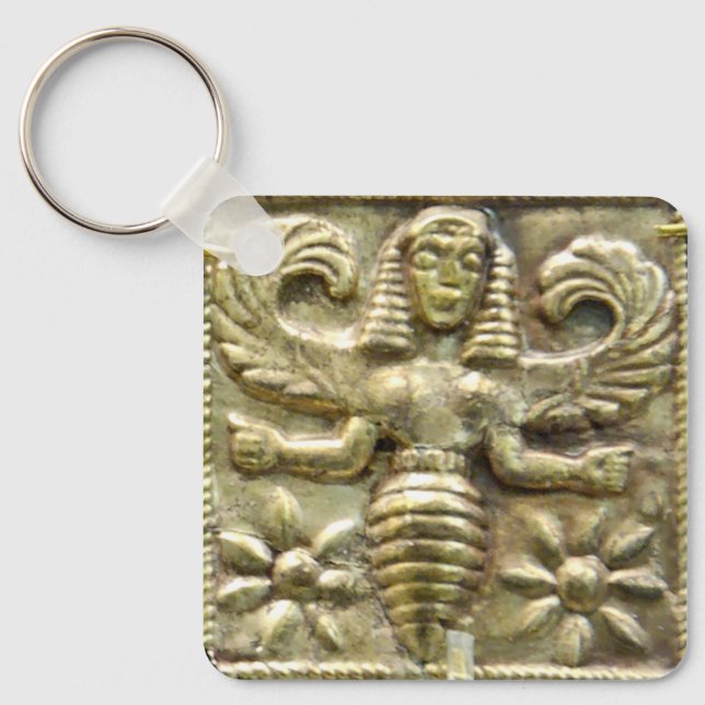 PORTE-CLÉS ANTIQUE GRECQUE HONEY BEE GODDESS (Recto)