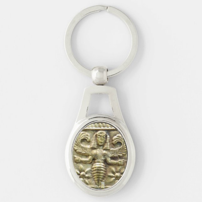 PORTE-CLÉS ANTIQUE GRECQUE HONEY BEE GODDESS (Devant)
