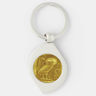 PORTE-CLÉS ANTIQUE OWL