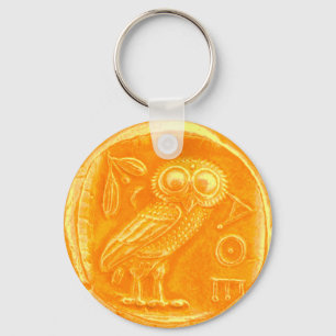 PORTE-CLÉS ANTIQUE OWL