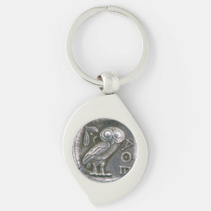PORTE-CLÉS ANTIQUE OWL