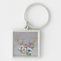 Antlers floraux de cerfs