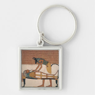 Porte-clés Anubis s'occupe de la maman de Sennedjem