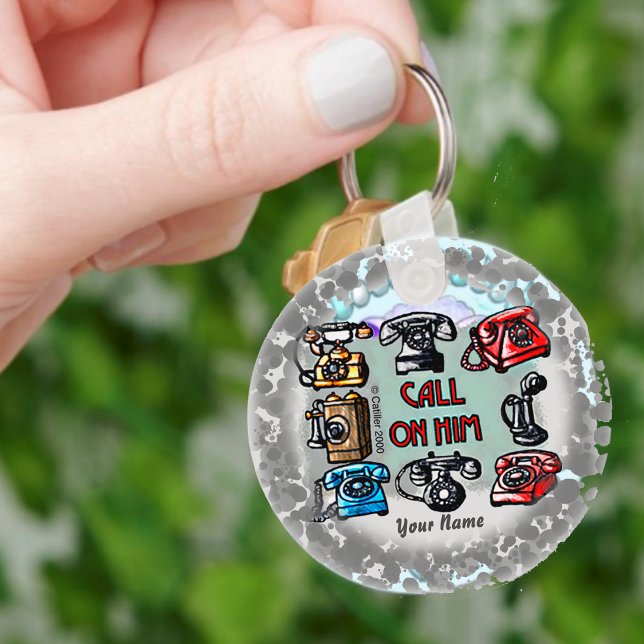 Porte-clés Appel à lui porte - clé chrétien (Créateur téléchargé)