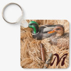Appel Mallard Drake de canard chassant le porte -