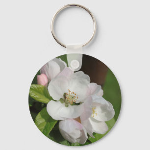 Porte-clés Apple fleurissent porte - clé