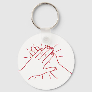 Porte-clés Appuyez sur vos mains