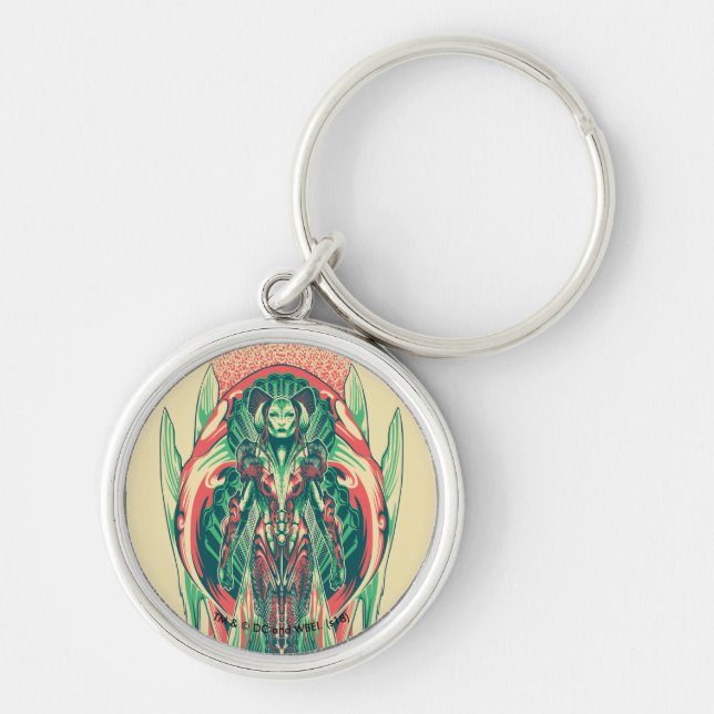 Porte-clés Aquaman | Queen Fisherman Art Nouveau Panel (Devant)