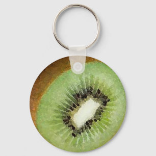 Porte-clés Aquarelle Kiwi - Porte - clé