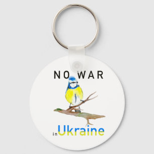 Porte-clés Aquarelle Pas de guerre en Ukraine Sac fourre-tout