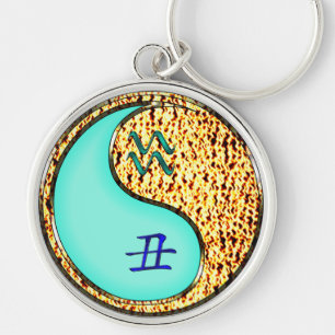 Porte-clés Aquarius & Fire Ox