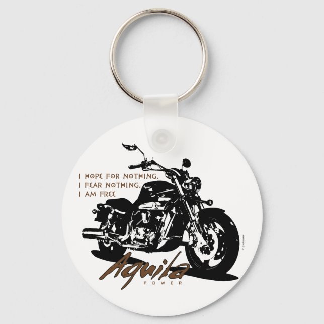 Porte-clés Aquila Le Poète (Recto)