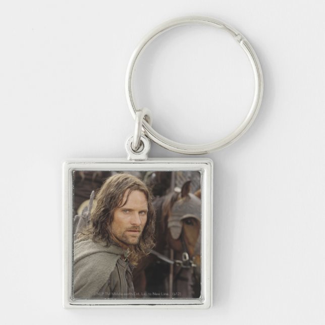 Porte-clés Aragorn avec cheval (Devant)