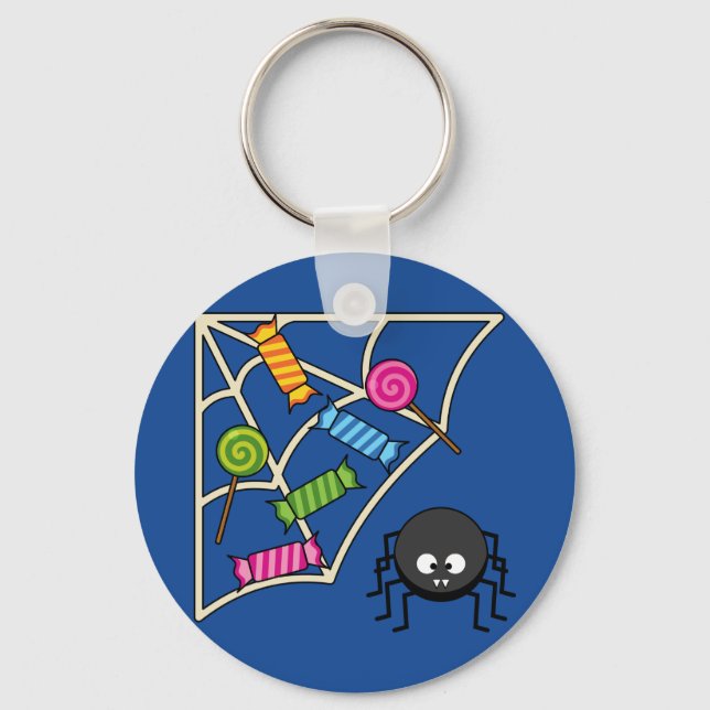 Porte-clés Araignée de bonbons (Recto)