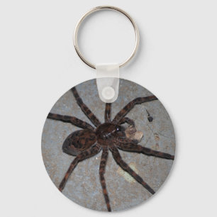 Porte-clés araignée de loup avec porte - clé