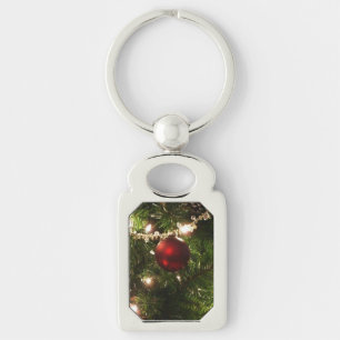 Porte-clés Arbre de Noël I Vacances Plutôt vert et rouge