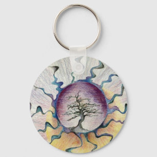 Porte-clés Arbre de Sun - porte - clé