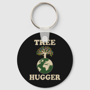 Porte-clés Arbre Hugger Vintage Retro Nature De l'environneme