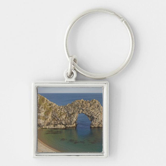Porte-clés Arc de Durdle Door, Côte Jurassique Patrimoine mon (Devant)