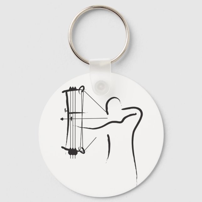 Porte-clés Archer à mâle (Recto)