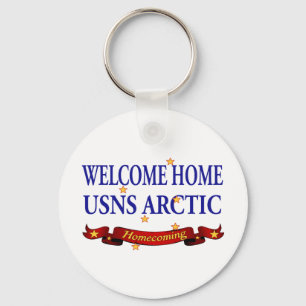 Porte-clés Arctique bienvenu de la maison USNS