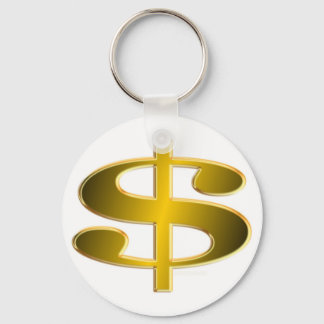 Porte-clés Argent — Dollar américain
