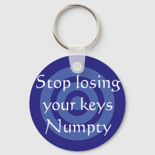 Porte-clés Argot écossais Numpty