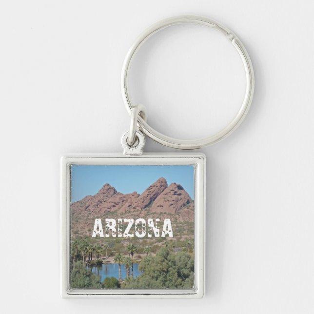 Porte-clés Arizona Phoenix Paysage Aventure Sud-Ouest (Devant)