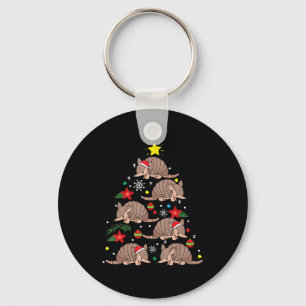 Porte-clés Armadillo Arbre d'ornement de Noël Funny Zookeeper