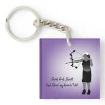 Arme de fille Arme Amputé Pararcher Cercle clé