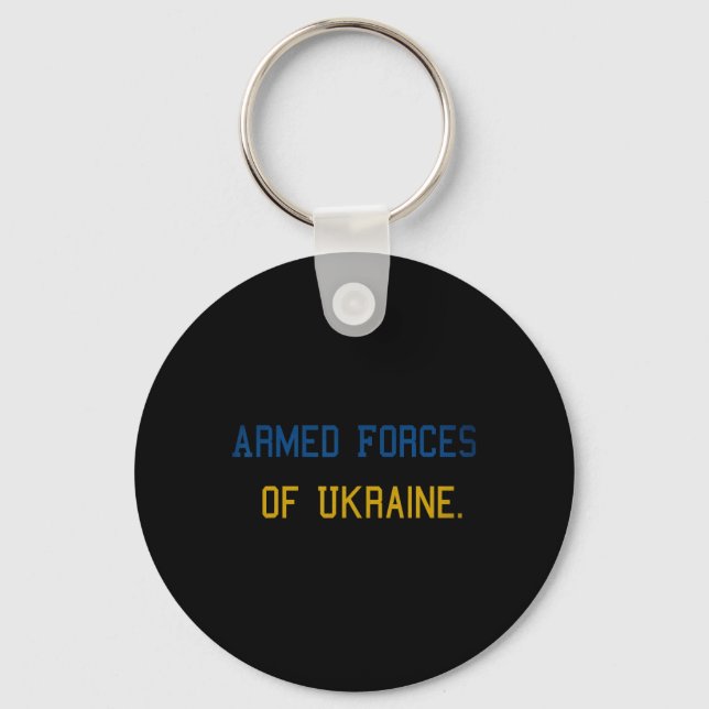 Porte-clés Armed Forces Of Ukraine.  (Recto)