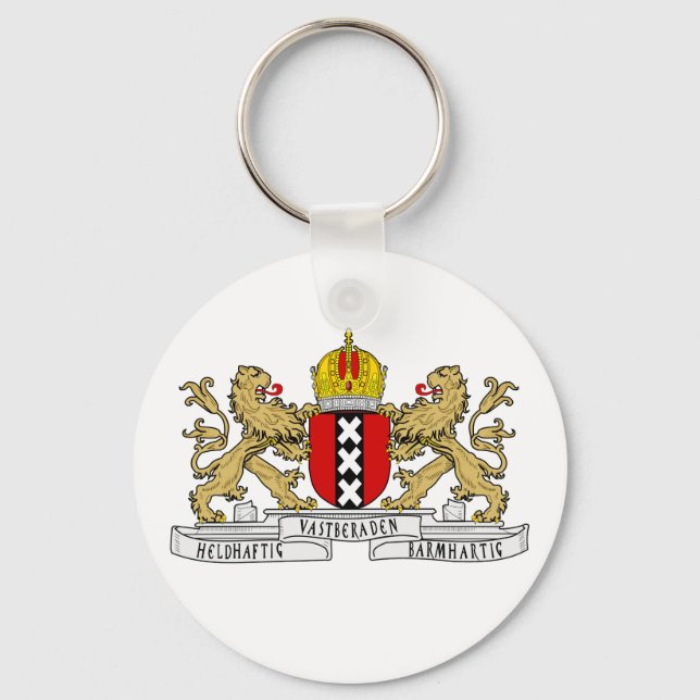 Porte-clés Armoiries d'Amsterdam (Recto)