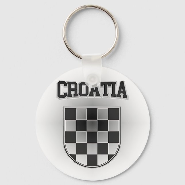 Porte-clés Armoiries de Croatie (Recto)