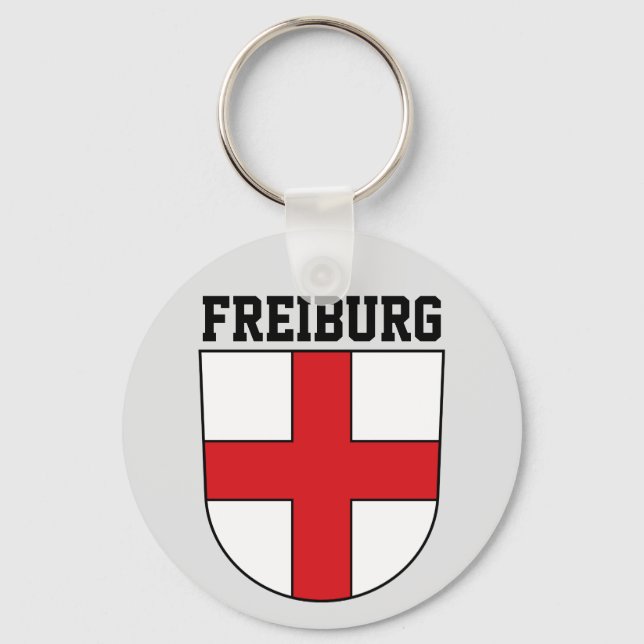 Porte-clés Armoiries de Freiburg im Breisgau - ALLEMAGNE (Recto)