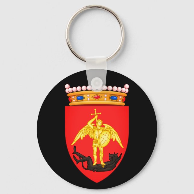 Porte-clés Armoiries de la Ville de Bruxelles Porte - clé (Recto)