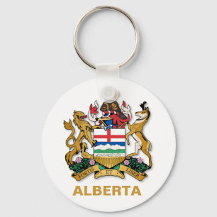 Porte-clés Armoiries de l'Alberta