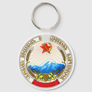 Porte-clés Armoiries de l'Arménie Symbole héraldique officiel