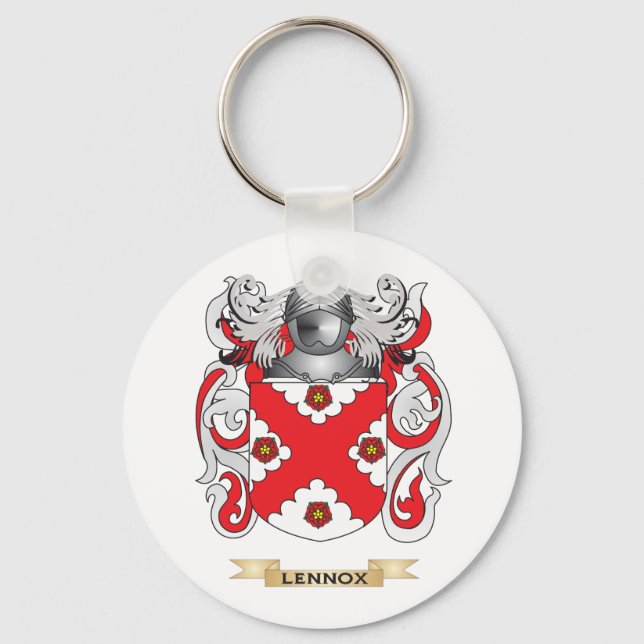 Porte-clés Armoiries de Lennox (crête de famille) (Recto)