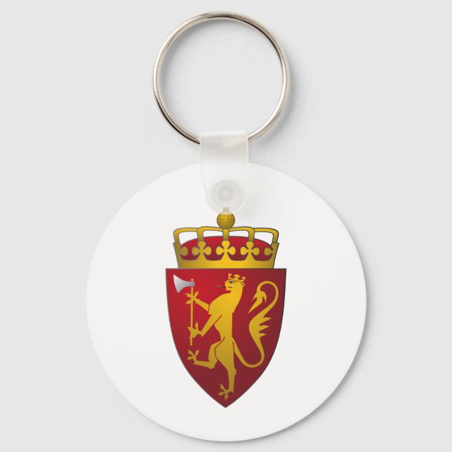 Porte-clés Armoiries de Norvège (Recto)