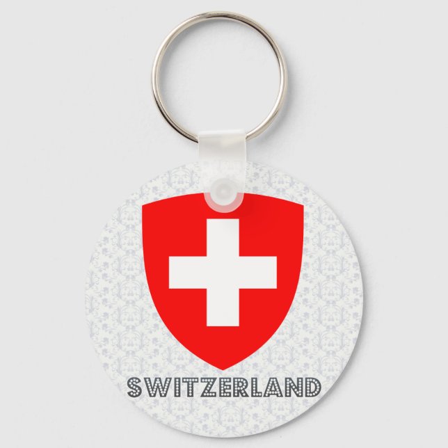 Porte-clés Armoiries de Suisse (Recto)