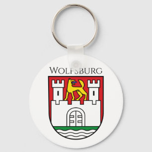 Porte-clés Armoiries de Wolfsburg, Allemagne