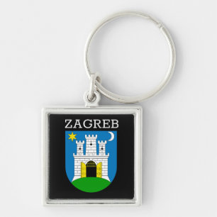 Porte-clés Armoiries de Zagreb