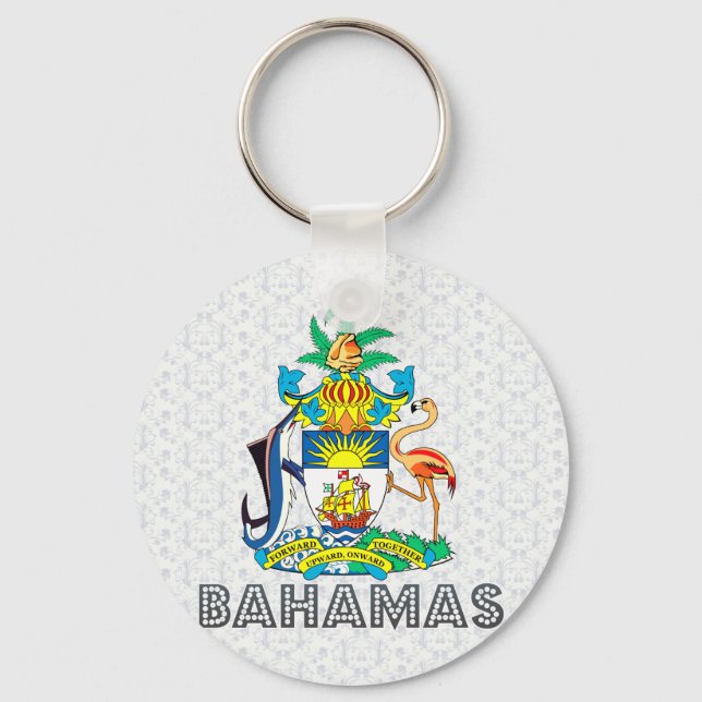 Porte-clés Armoiries des Bahamas (Recto)