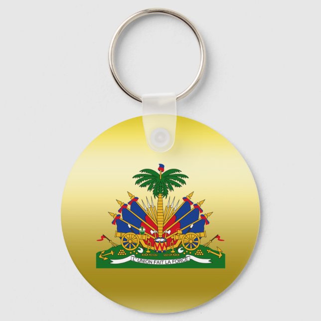 Porte-clés Armoiries d'Haïti (Recto)