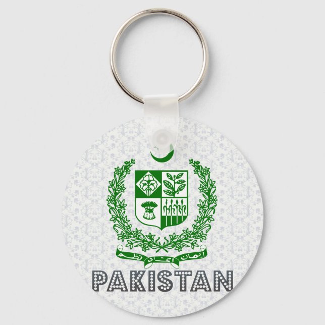 Porte-clés Armoiries du Pakistan (Recto)