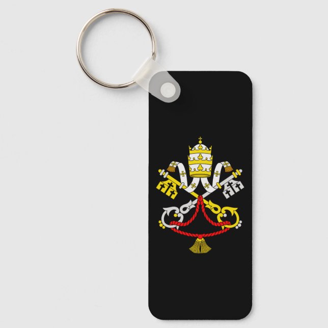 Porte-clés Armoiries du Vatican (Recto)
