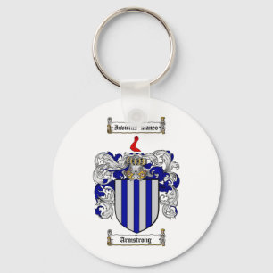 PORTE-CLÉS ARMSTRONG FAMILLE CREST - ARMSTRONG COAT D'ARMES