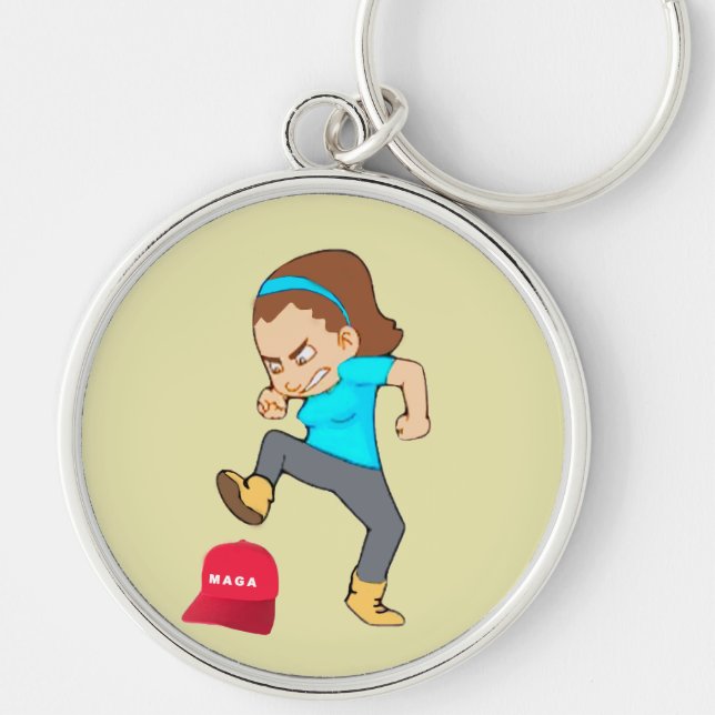 Porte-clés Arrêter le Porte - clé MAGA (Devant)